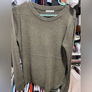 Knit Sweater (olive) Size Medium